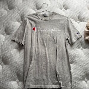 Champion Light Gray Men's Short Sleeve Tee
